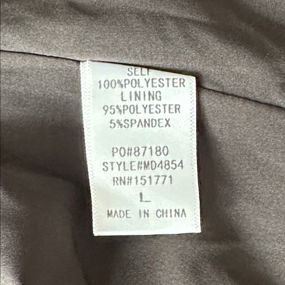 Floral Long Sleeve Dress size L NWT - Picture 8 of 8